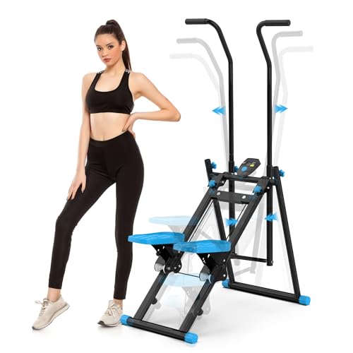 Stair Stepper with Adjustable Handlebar & Pedals, 330LBS Loading Capacity T8611