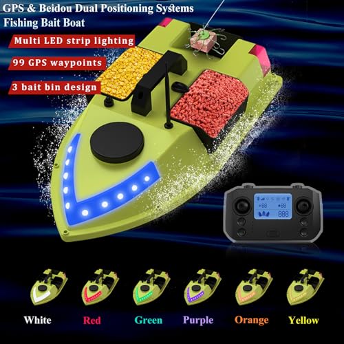 RC Fishing Bait Boat with GPS Auto Navigation Cruise Control Y5614
