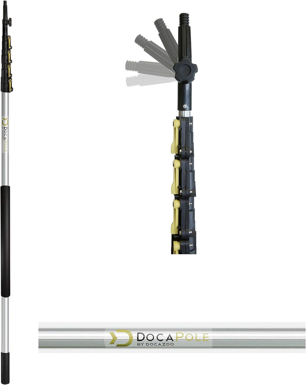 Dusting Kit with Telescopic Pole and Microfiber Feather Duster P57131