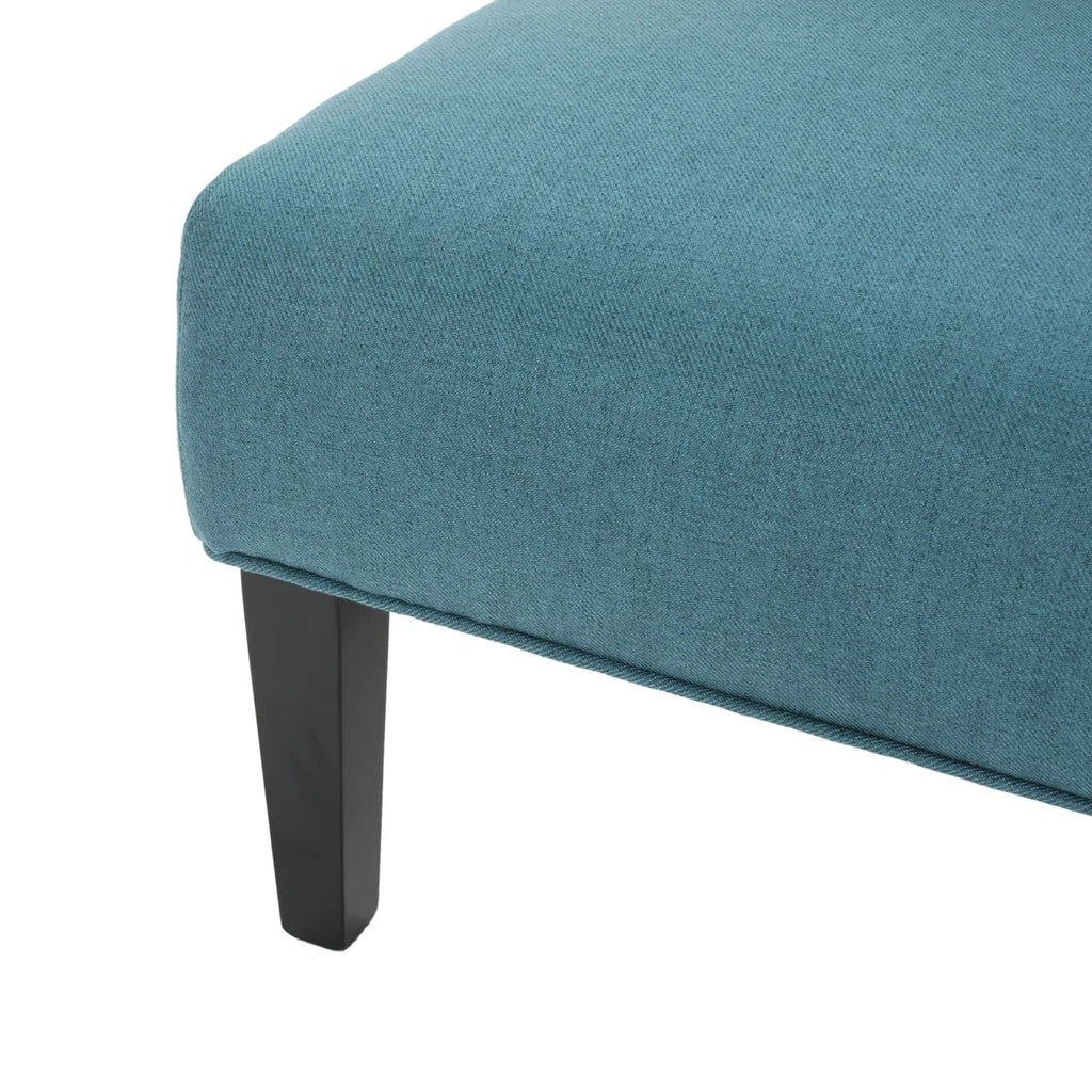 Gray Fabric Slipper Accent Chair R3359