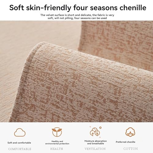 Chenille Non-Slip 3 Seater Sofa Cover T161