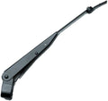 Deluxe Stainless Steel Adjustable Marine Windshield Wiper Arm, 10" to 14", Black, Pack of 2 B864467