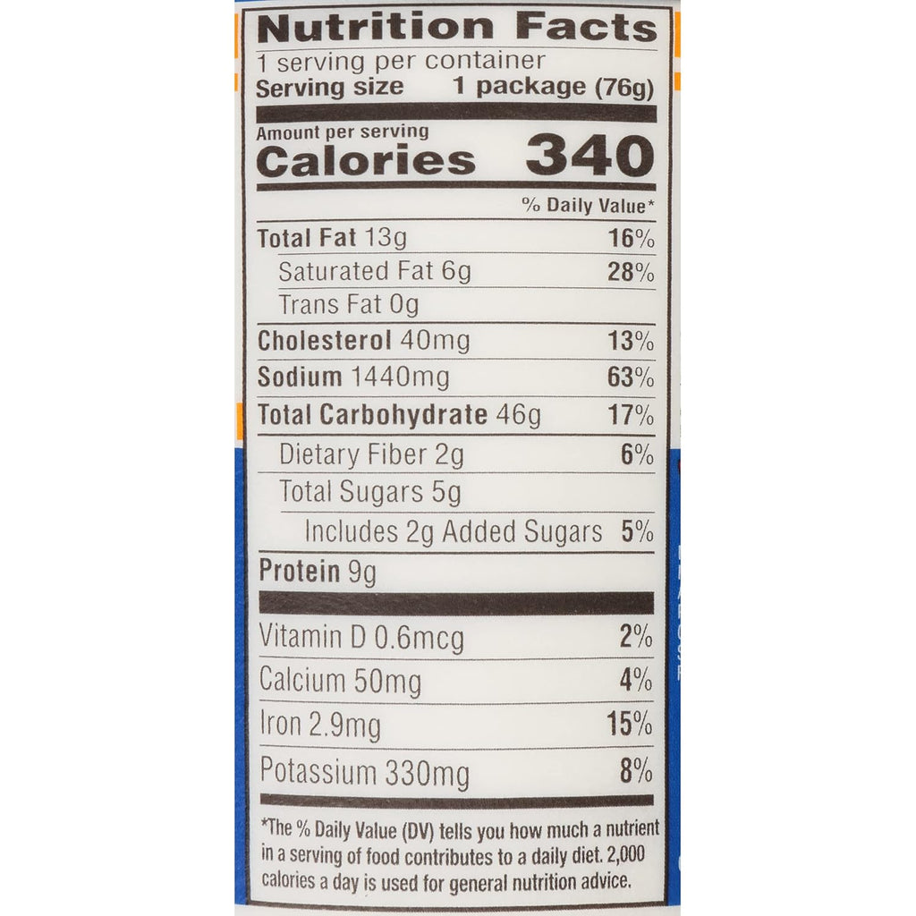 Cup Noodles Soup Seafood Flavor 2.68 oz (case of 6) D9410