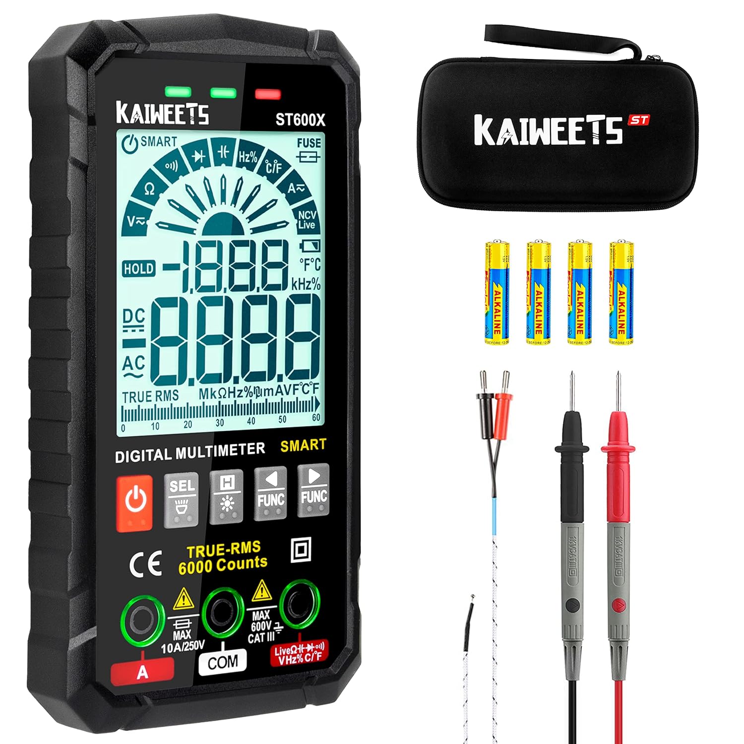 Digital Multimeter Voltmeter with NCV Voltage Meter M133848