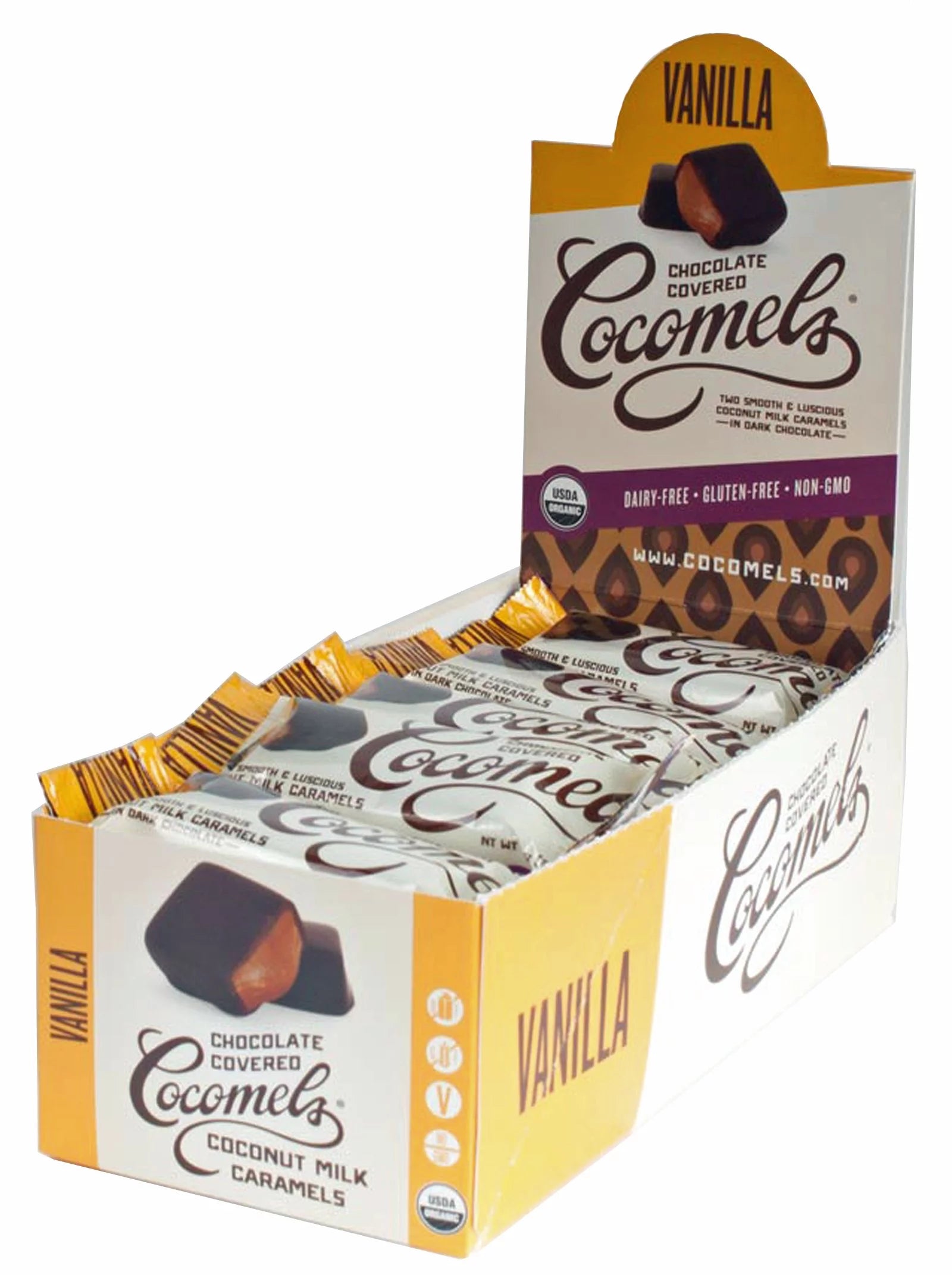 1 Oz Each Vanilla Coconut Milk Caramels, 15 pack S33361