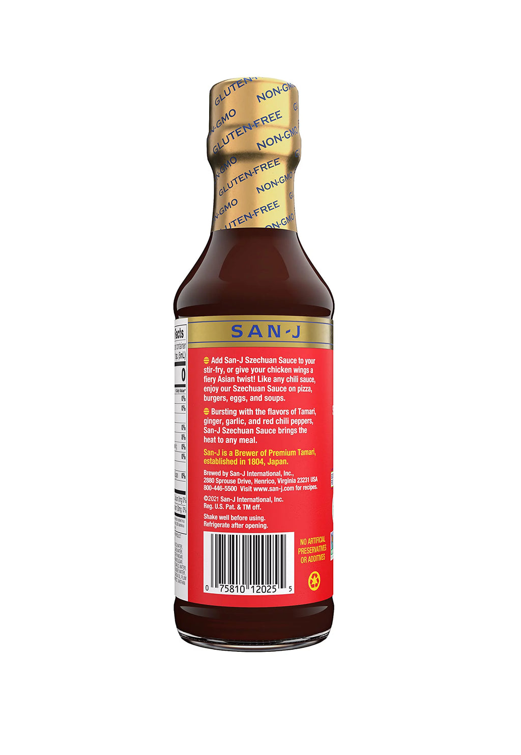 10 Ounces Case of 6 Szechuan Stir-Fry and Marinade G335