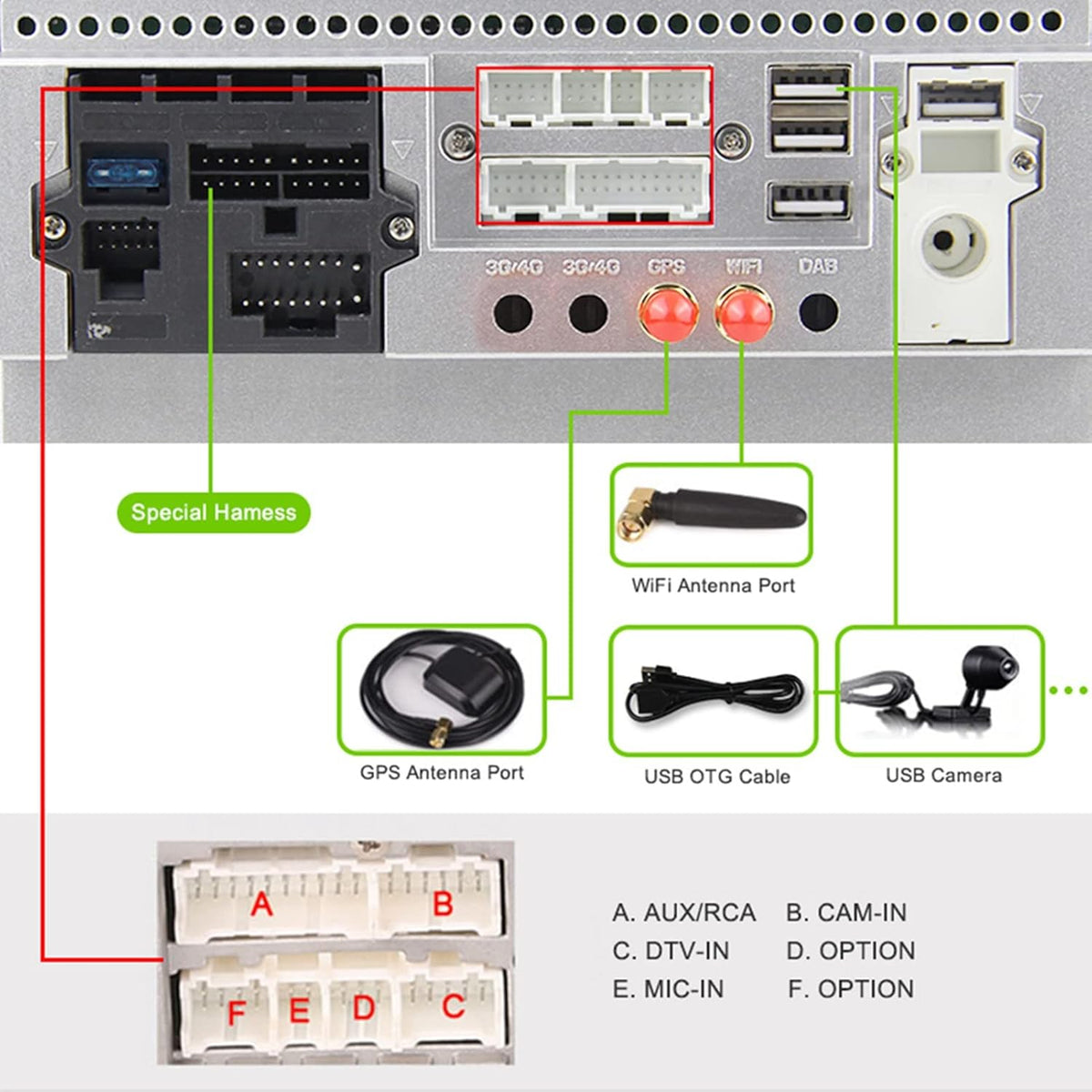 9in Touch Screen Car Stereo Media Player H8591