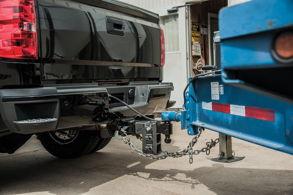 Drop Hitch 2.5" Receiver Class V 21K Towing Hitch with Dual Hitch Ball, Pintle Lock & 2 Hitch (6" Drop 2.5") G792337