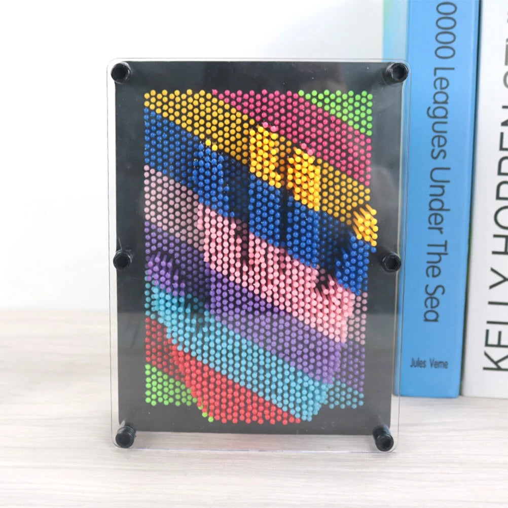Colorful Plastic Pin Art Toy R39473