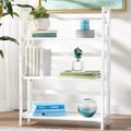 White 3 Shelf Folding Bookcase X207949