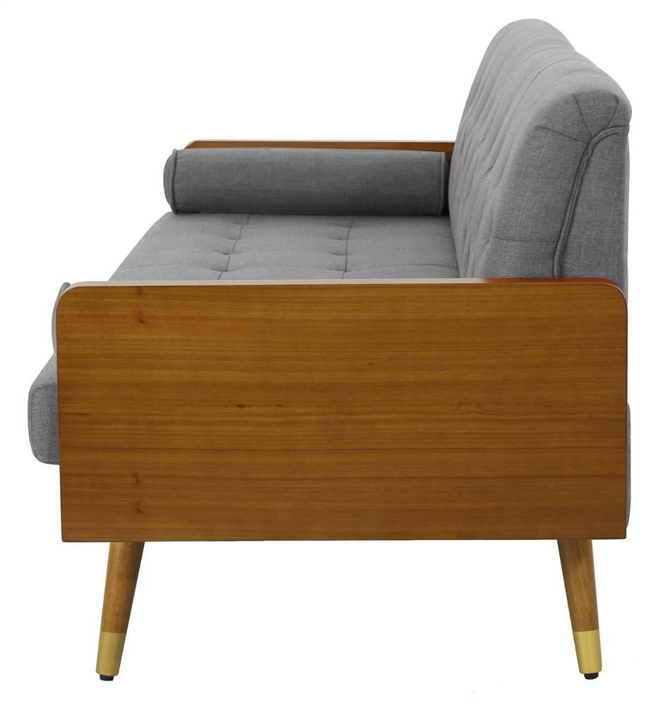 Gray Mid Century Sofa Y803839