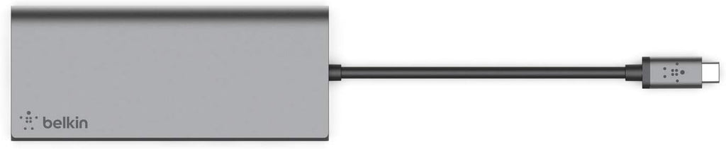 USB-C Hub with Tethered USB-C Cable I595