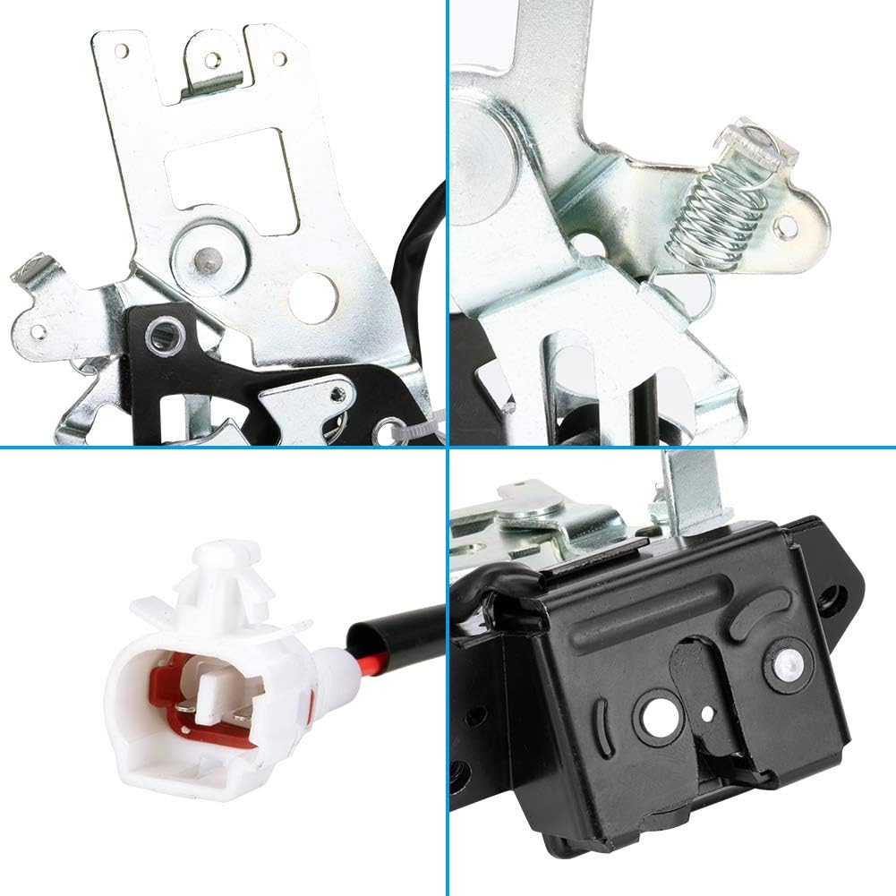 Integrated Liftgate Lock Actuator Rear Trunk Hatch Tailgate Latch with Cable Assembly Pack of 2 Q4783