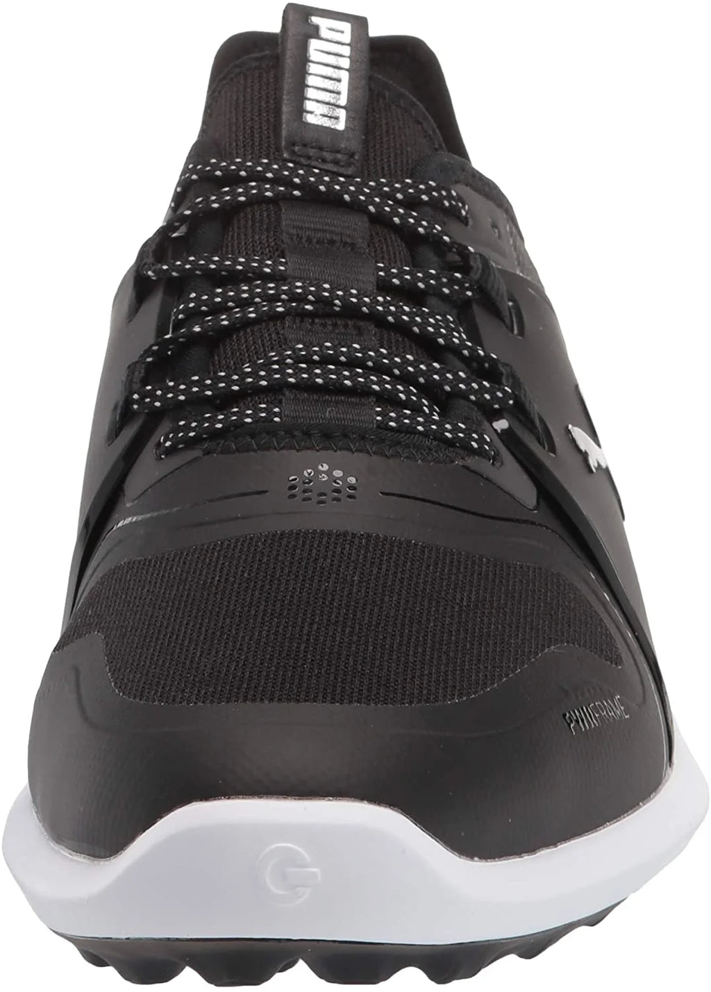Puma Black Silver White Golf Shoe E59903
