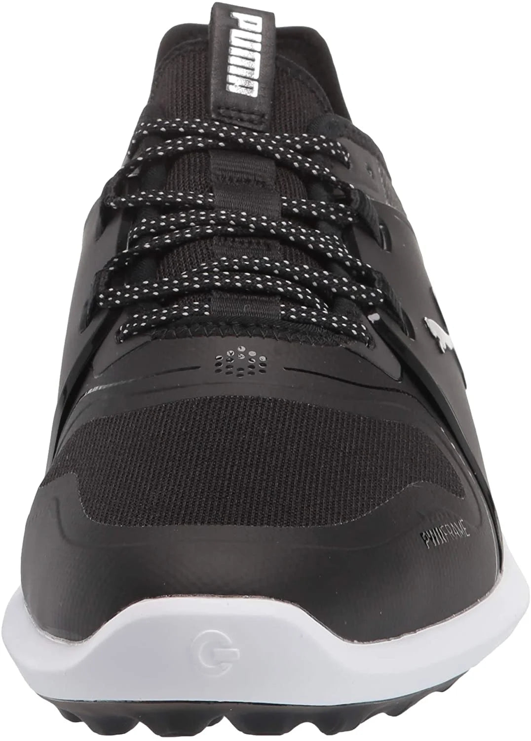 Puma Black Silver White Golf Shoe E59903