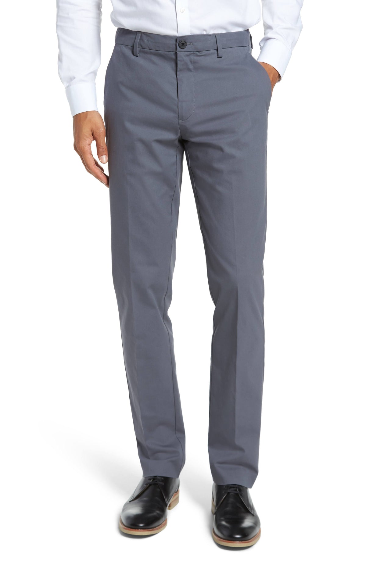 Grey Slim Chinos S40081