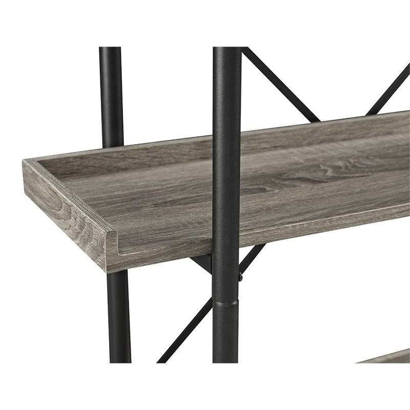 5 Shelf Bookcase in Driftwood P257492