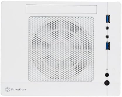 White Mini-ITX Computer Case with 2x USB 3.0 Front Ports I37292