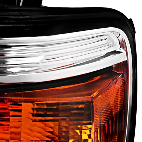 Black Housing Clear Lens Halo Projector Headlights J550260