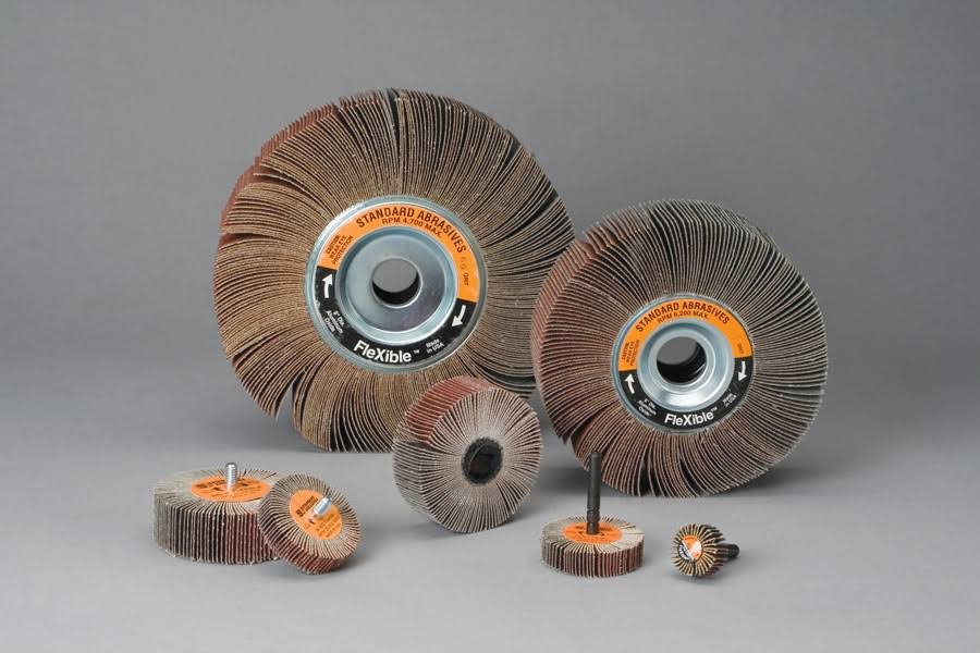 A/O Flexible Flap Wheel 3 in x 1/2 in x 1/4-20 in 120 P134094