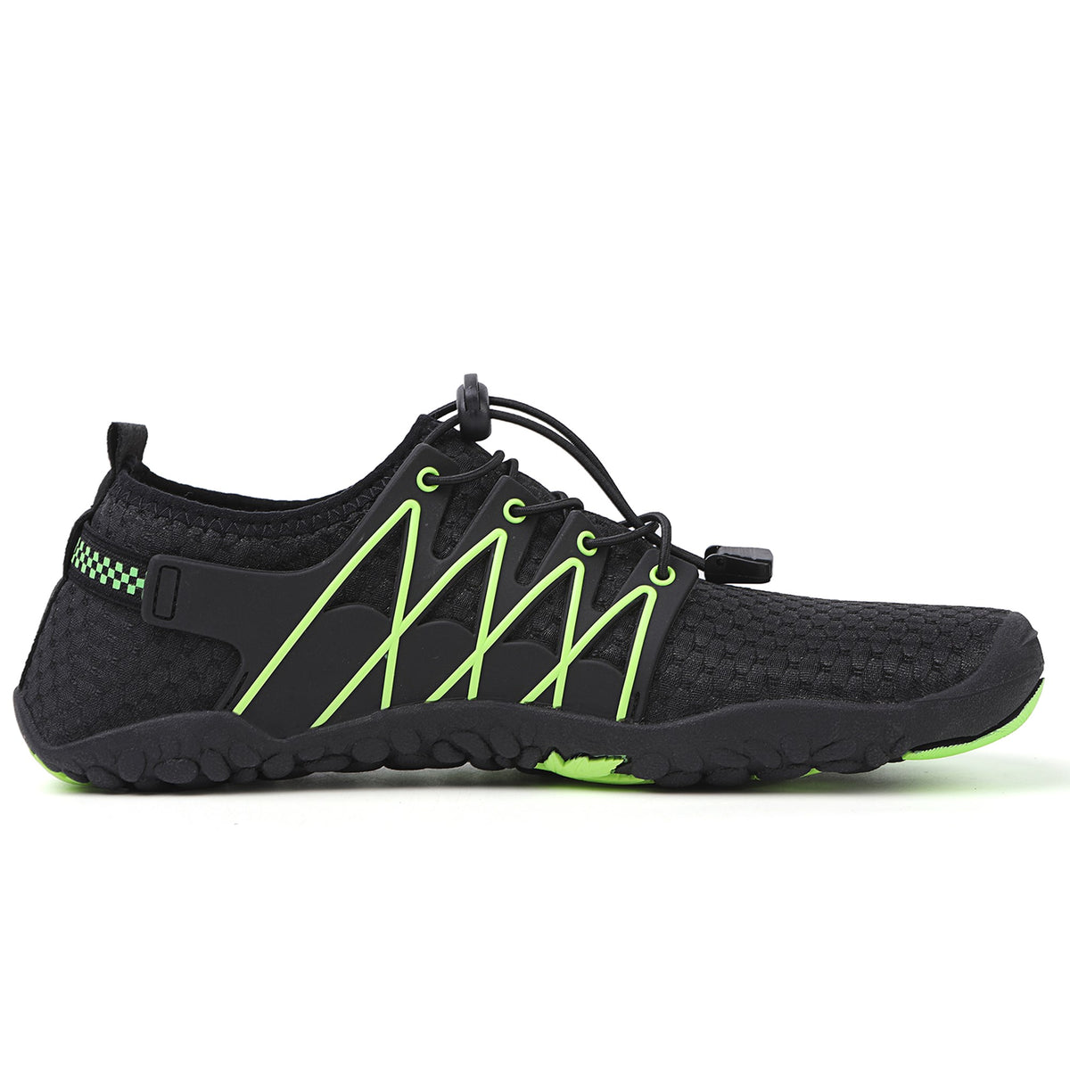 Black Quick-Dry Water Shoes X9395