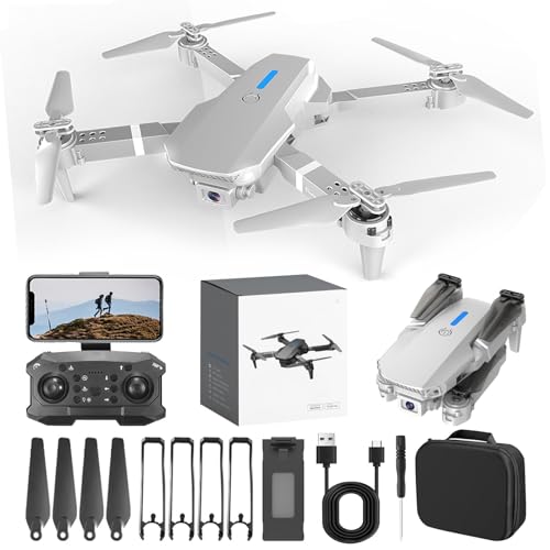 1080P Drones With HD FPV Camera Remote Control Toys, Black Y192235
