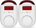2 Pack Carbon Monoxide Detectors with Digital Display P524