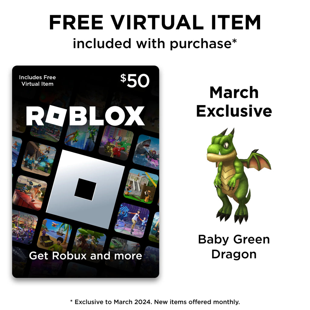 $50 Roblox Gift Card G2304