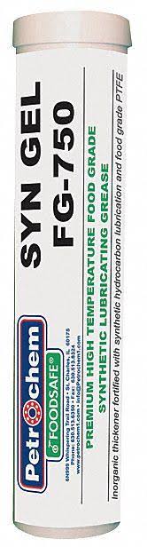 Foodsafe High Temperature Grease, 14 oz., NLGI Grade: 2 L9761