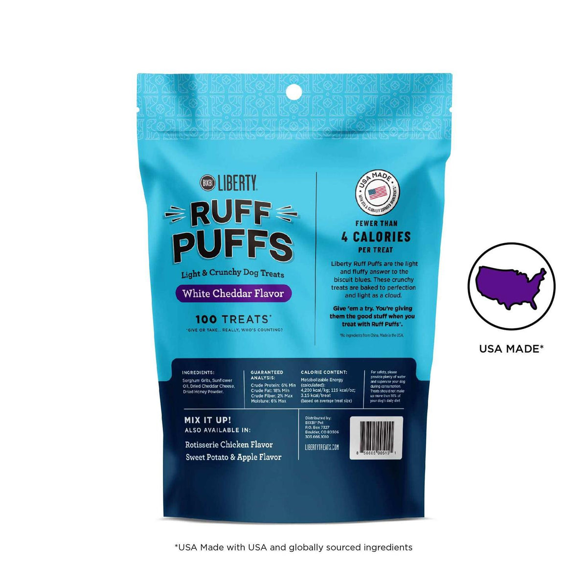 Ruff Puffs Flavor Dog Treats B5451