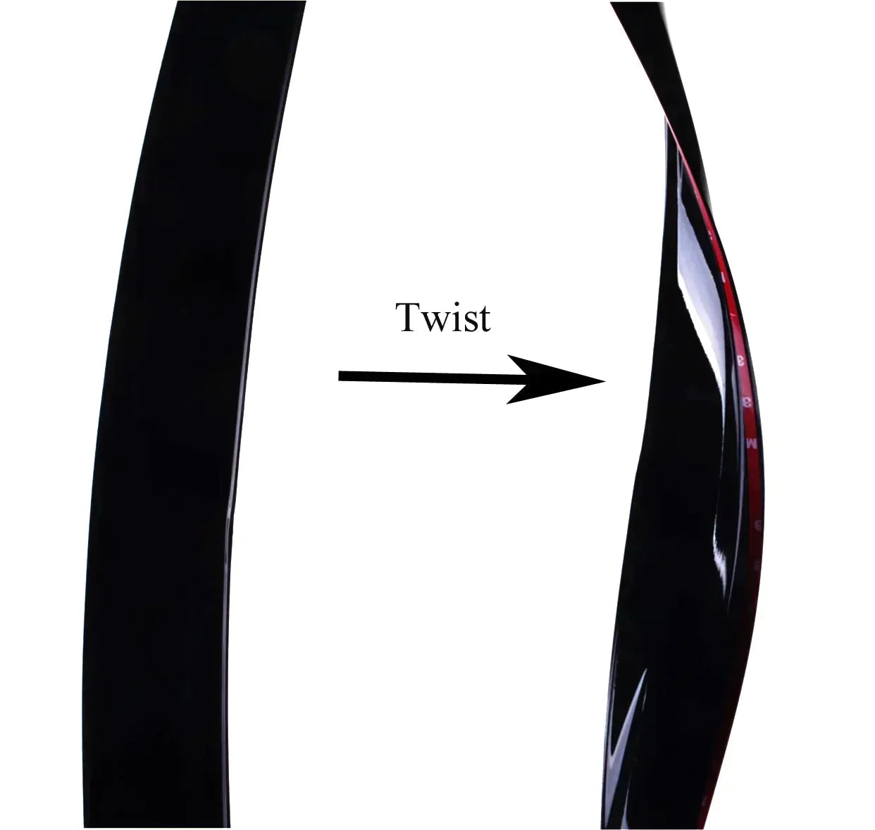 Acrylic Window Visor Sun Rain Deflector Guard N136091