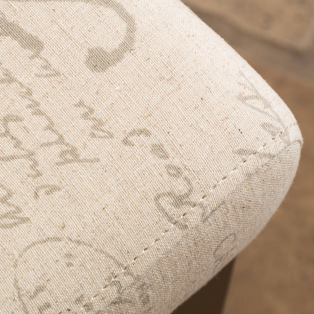 Beige Linen Dining Chair Set of 2 B3222