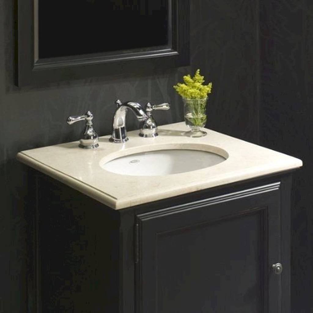 White Undermount Bathroom Sink B61969