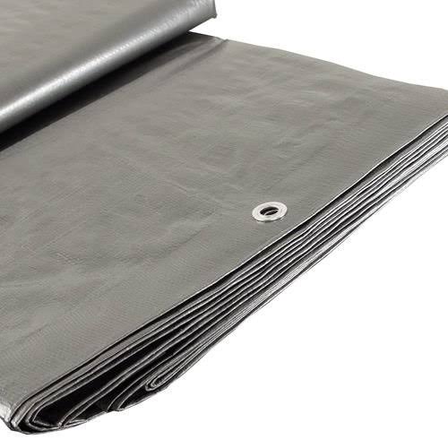 Silver 20x40 Heavy Duty Boat Cover Tarp U1162