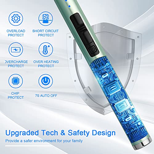 USB Rechargeable Arc Lighter Windproof Flameless S763
