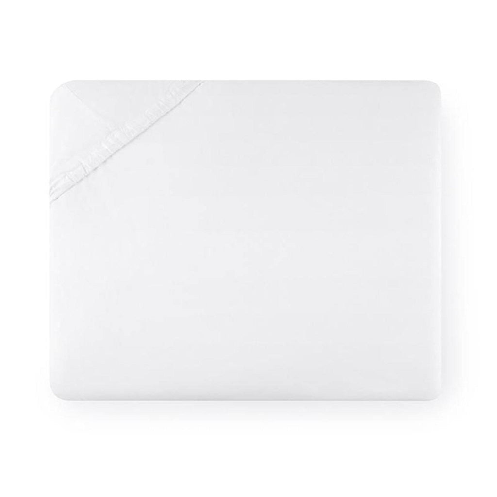 White Twin Fitted Sheet F854