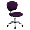 Purple Mid-Back Mesh Task Office Chair R81127