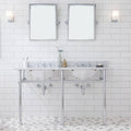 60x22 Double Wash Stand in Chrome P62699