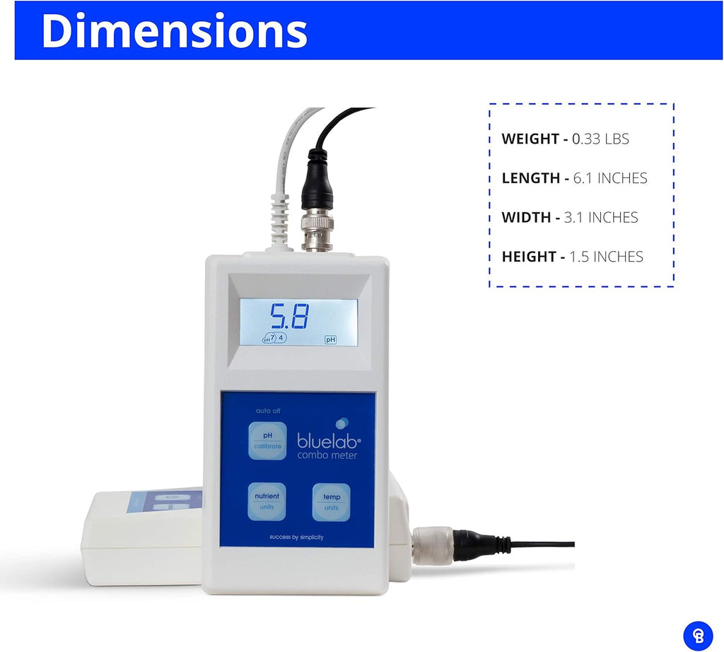 Combo Meter for pH, Temperature, Conductivity M85261