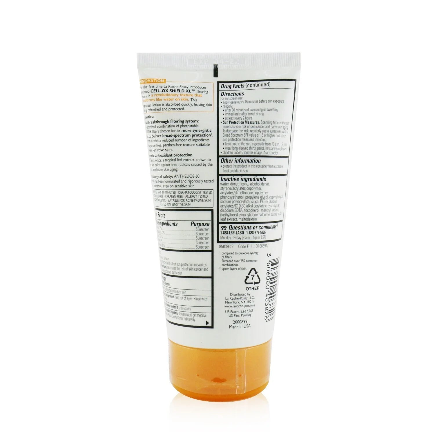 Cooling Water Lotion Sunscreen SPF 60 150ml L4230