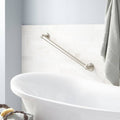 Brushed Nickel Grab Bar A386