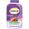 Caltrate Chewables 600 Plus D3 Plus Minerals Calcium Vitamin D Supplement, Cherry, Orange and Fruit Punch - 60 Count V13831