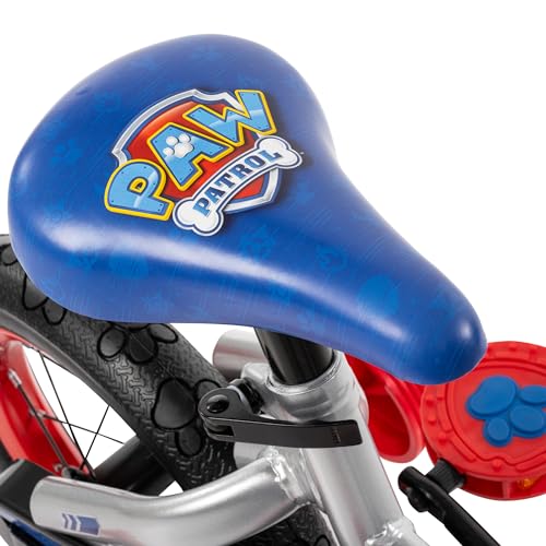 Paw Patrol Kids Bike 12/16 Inch, Tricycle with LED Lights, 3-Wheel Balance Scooter with LED Lights S36360