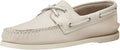 White 2-Eye Boat Shoe N969