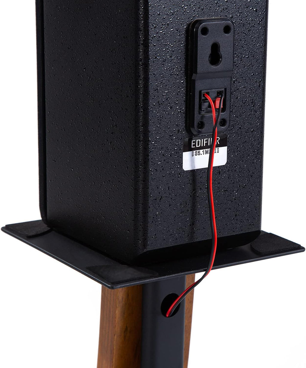 Walnut Speaker Floor Stands K4288