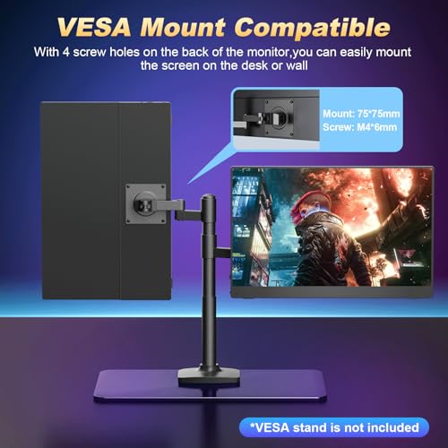 18.5 Inch 120Hz 1080P FHD IPS Portable Monitor X58040