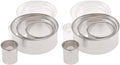 Stainless Steel 4 PC Round Cutter Set I1556