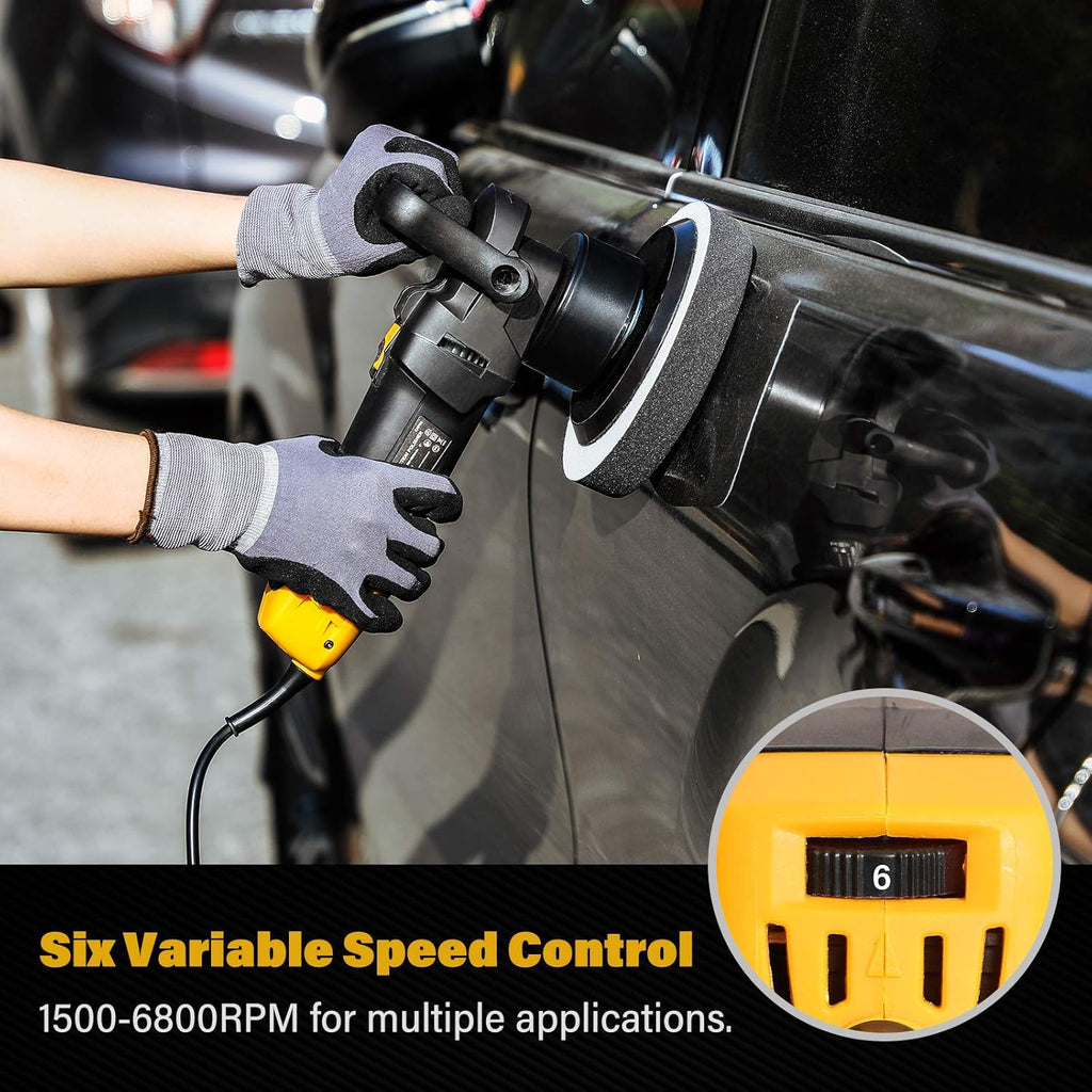 6 Inch Dual Action Polisher with Variable Speeds X61188