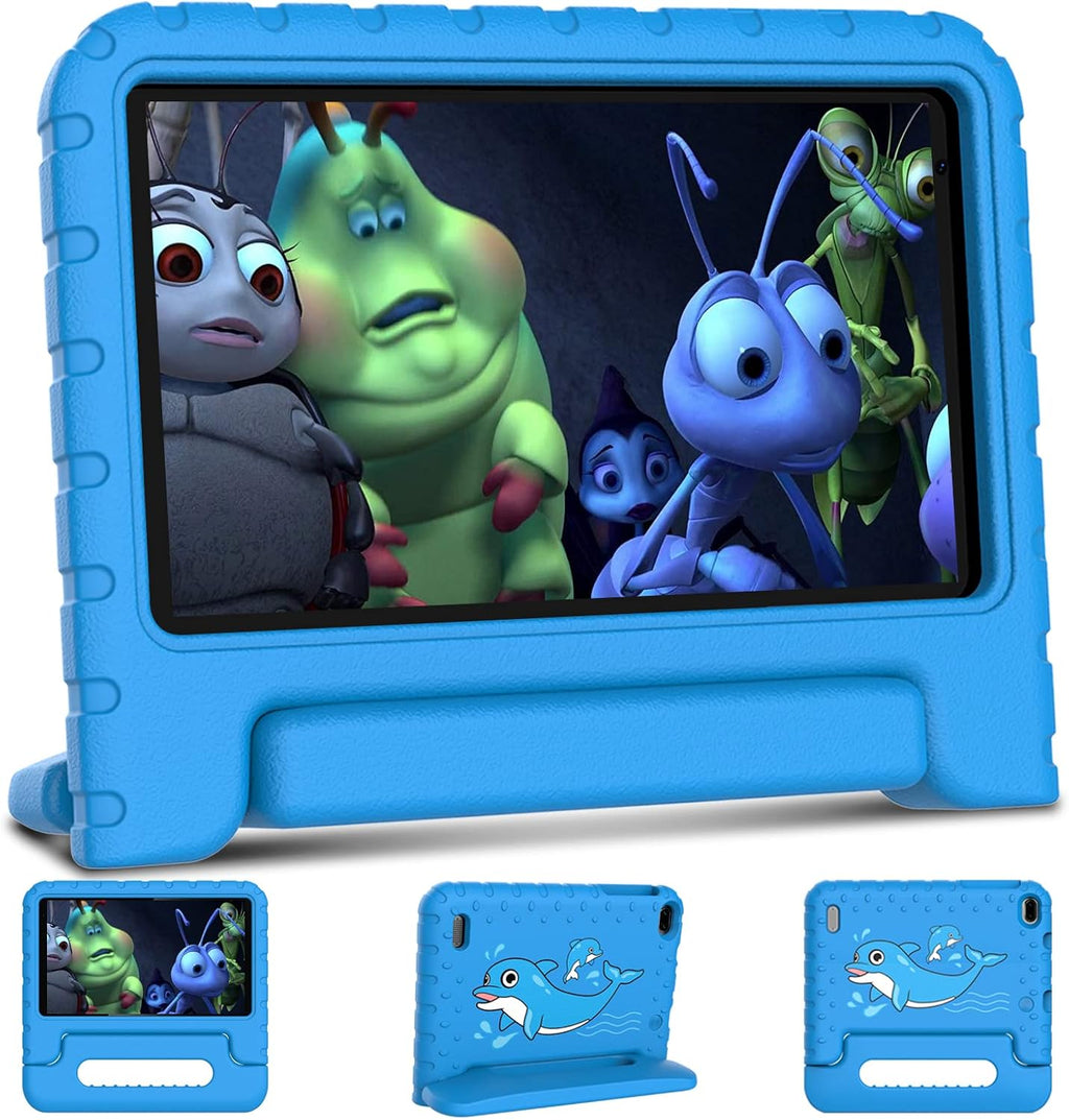 Purple 7 inch Android 11 Kids Tablet with Kid-Proof Case J764429