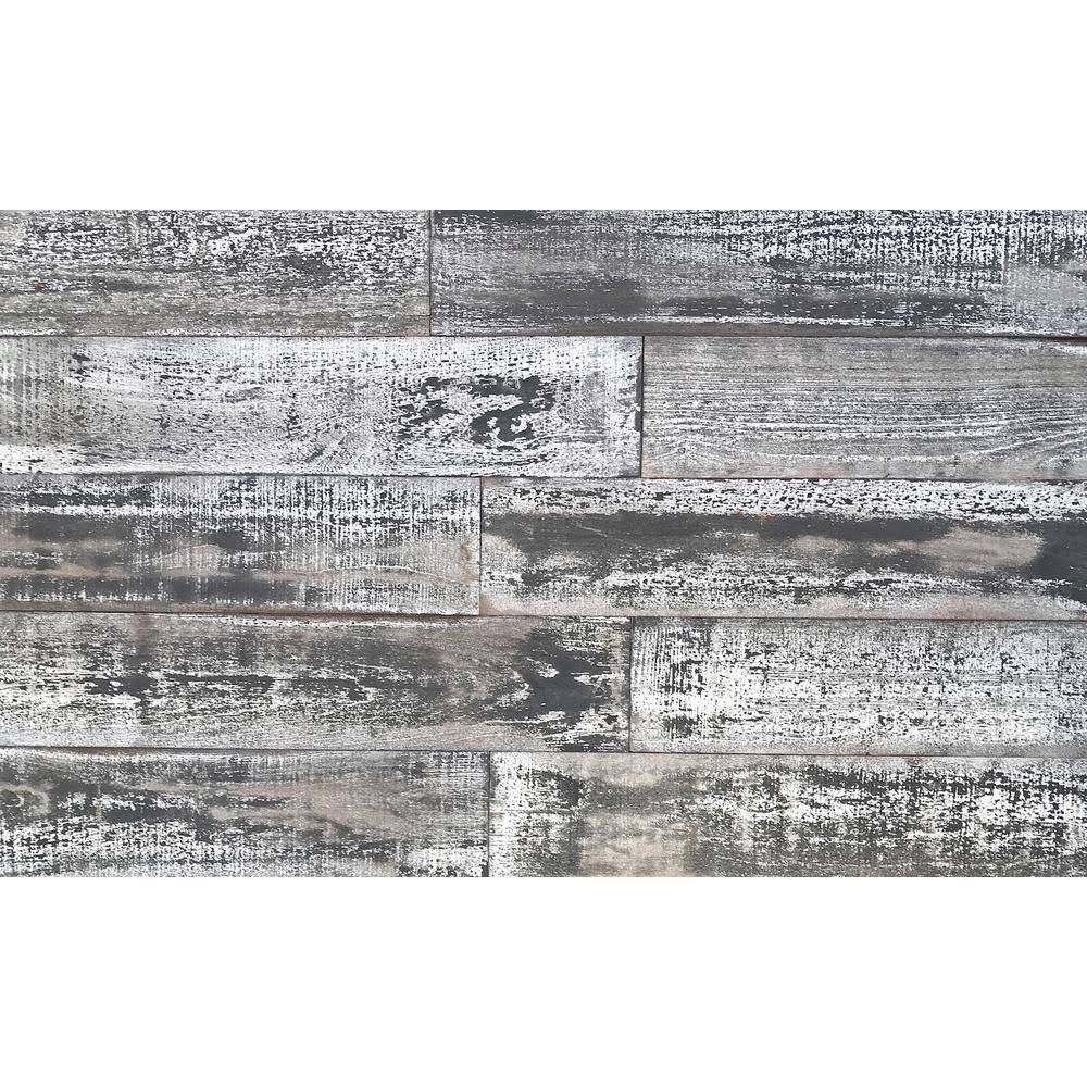 Thermally-Modified Barn Wood Wall Planks 48 in. 10 Sq. ft P8345